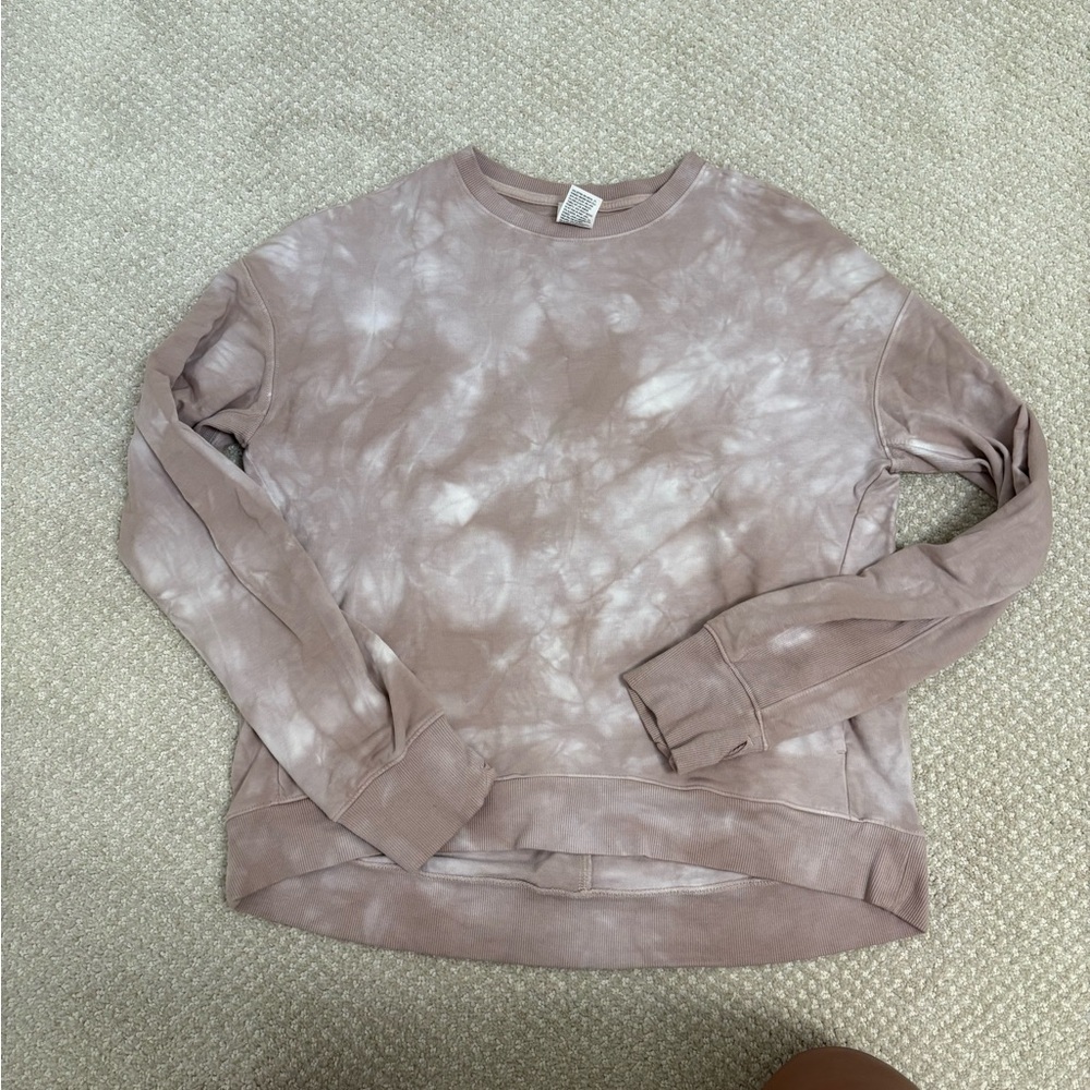 All in Motion Women's Tie-Dye Sweater - Brown and Cream
